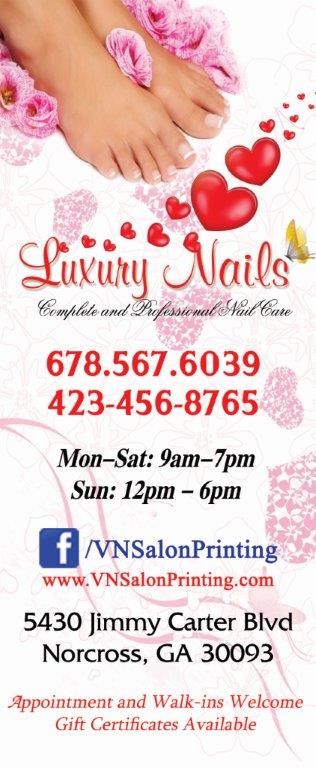 Price Card Template - VN Printing Inc - (678) 331-5551