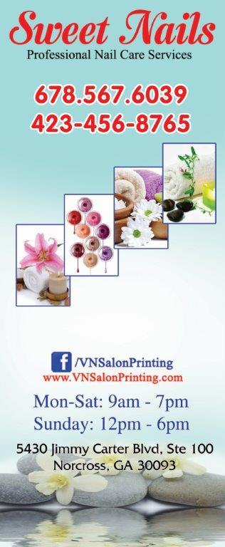 Price Card Template - VN Printing Inc - (678) 331-5551