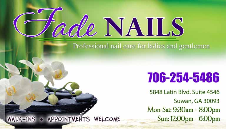 Nails Template Business Card - VN Printing Inc - Norcross, GA 30093