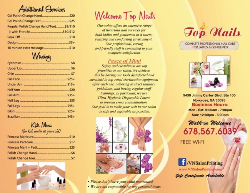 Brochure BRCH-019A - VN Printing Inc - (678) 331-5551