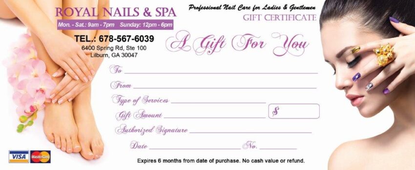 Gift Certificates 048 - VN Printing Inc - (678) 331-5551